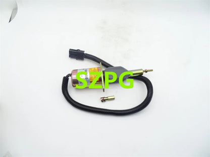 For 24V Fuel Shut Off Solenoid 3932320 Compatible with Cummins Engine 6BT 4BT 5.9L