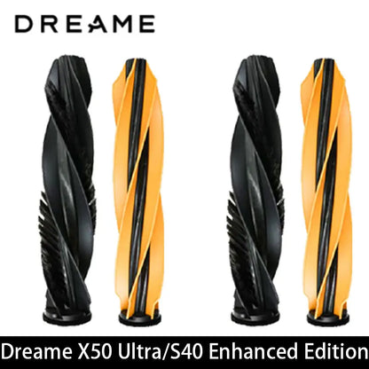 Dreame X50 Ultra / S40 Enhanced / L50 Pro Ultra Edition Vacuum Parts Main Roller Side Brush Hepa Filter Mop Cloth Dust Bag
