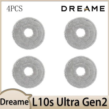 Dreame L10s Ultra Gen2 Robot Vacuum Cleaner Accessories Main Brush Side Brush HEPA Filter Mop Cloths Dust Bag