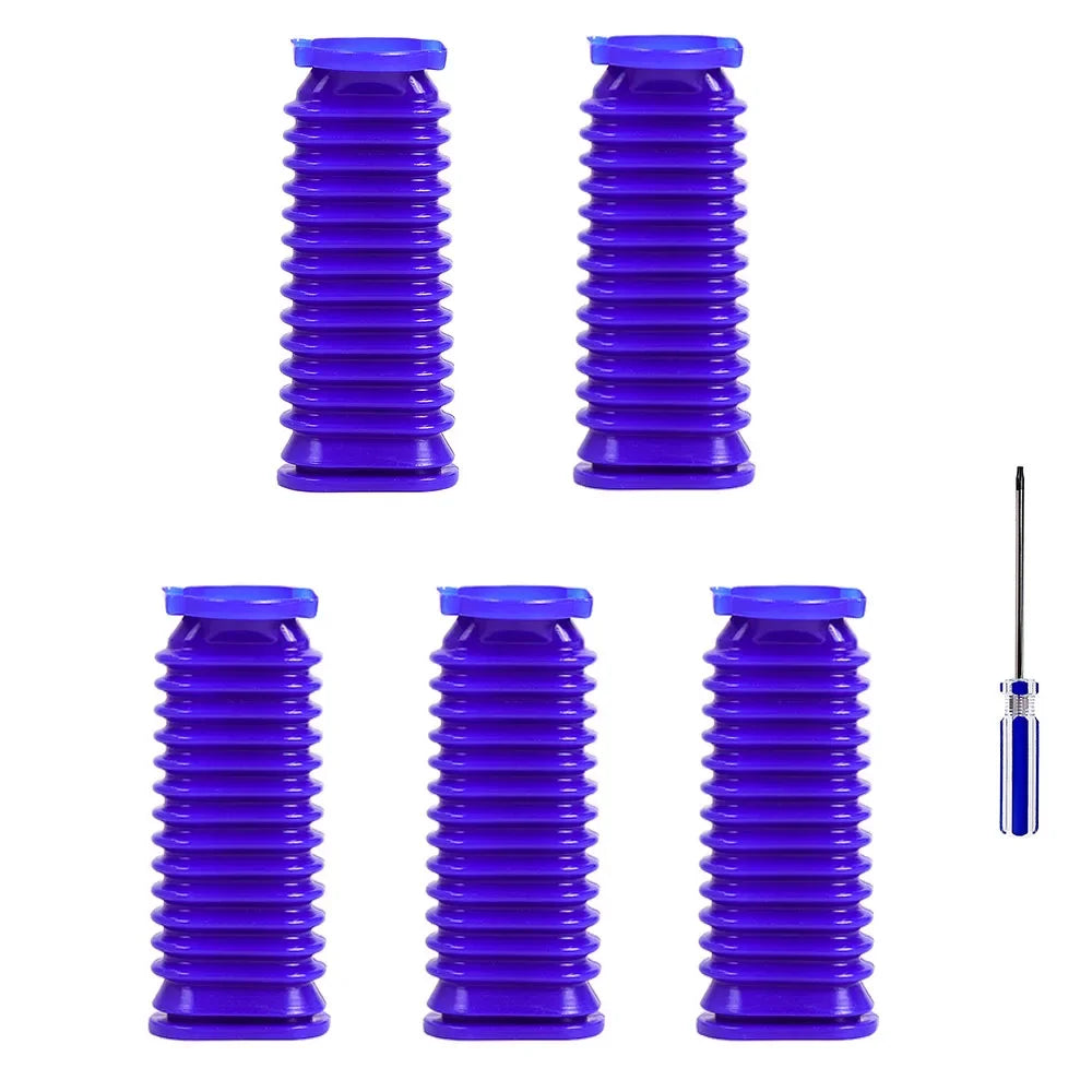 For Dyson V6 V7 V8 V10 V11 Vacuum Accessories Washable Household Floor Brush Roller Blue Hose Soft Velvet Strips