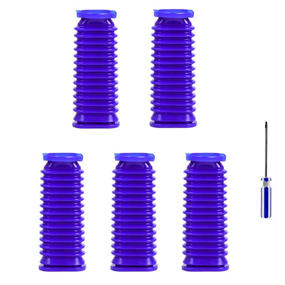 For Dyson V6 V7 V8 V10 V11 Vacuum Accessories Washable Household Floor Brush Roller Blue Hose Soft Velvet Strips