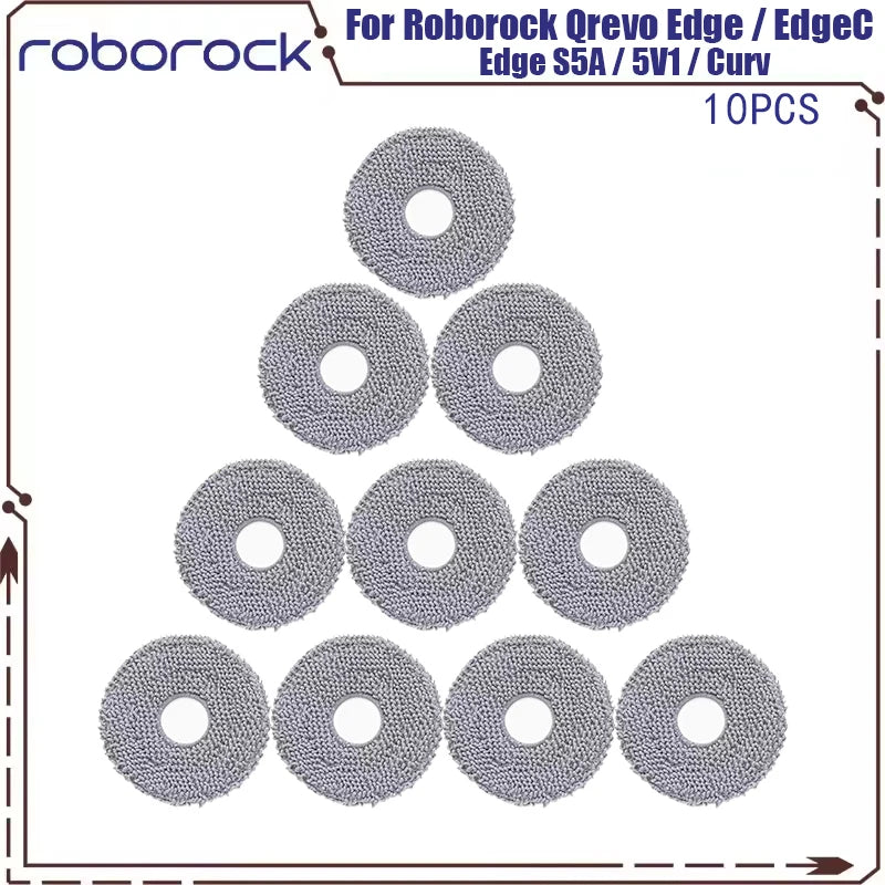 Compatible with Roborock Qrevo Edge / EdgeC / Edge S5A / 5V1 / Curv Vacuum Parts Main Roller Side Brush Hepa Filter Mop Cloth Dust Bag