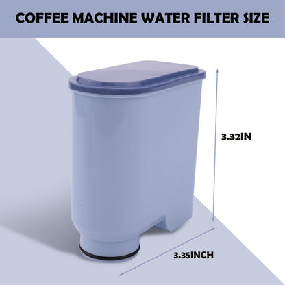2/1Pcs CMF009 Coffee Machine Water Filter Replacement Compatible with Philips Saeco AquaClean CA6903 / 10/00 / 01/22 / 47