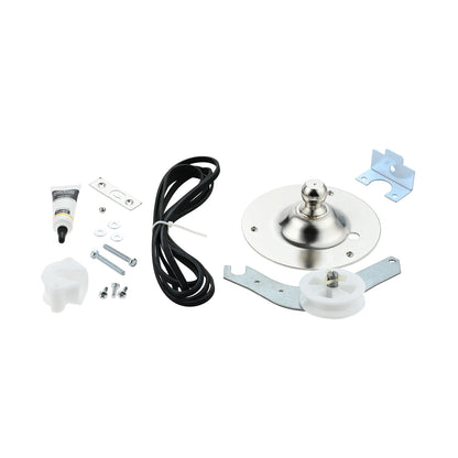 1Set 5303281153&134503600 Dryer Rear Bearing Replacement With 131863007 Dryer Idler Pulley Compatible with Some Compatible with Kenmore Dryers