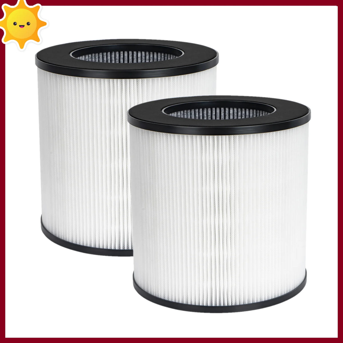 KJ150 Air HEPA Filter Compatible with Druiap KJ150 AF3001, Cwxwei SY910 Air Purifier, Replacement Filter Part