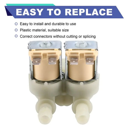 2026 Compatible with LG 5220FR1251E 220V 50/60Hz Electric Water Inlet Solenoid Valve For Washing Machine Wave Washer Parts