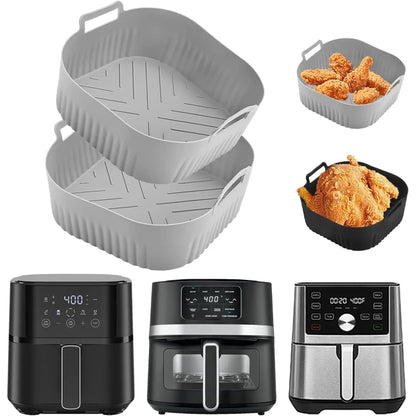 Silicone Air Fryer Mold Reusable for Philips NA229 4.2L Non-Stick Heat Resistant Instead of Baking Paper AirFryer Accessories