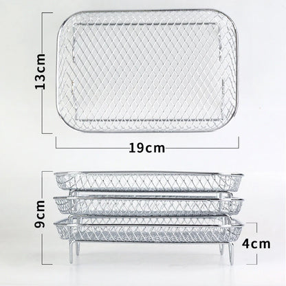 8 inch Air Fryer Racks, Air Fryer Accessories, Baking Rack,Round Stackable Grill, Fit All Airfryer 4.2Qt - 5.8Qt