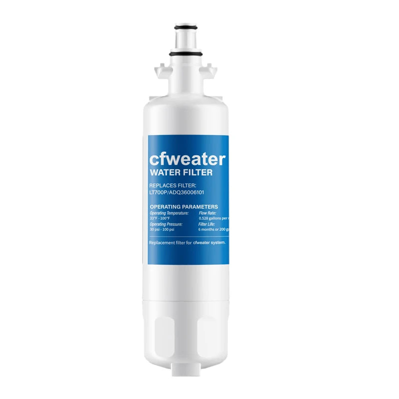 Replacement Refrigerator Water Filter Compatible with LG / Kenmore ADQ36006101 / LT700P / ADQ36006102 / 9690 / RWF1200A — 1-9 Pack