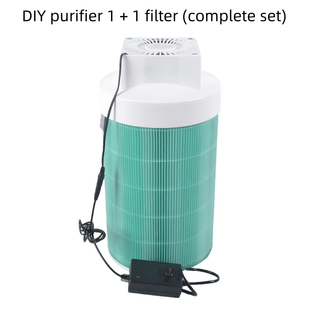 DIY Simple Air Purifier, Compatible with Xiaomi 1/2/3/2s/pro Filter, Homemade DIY Air Purifier, Formaldehyde Removal