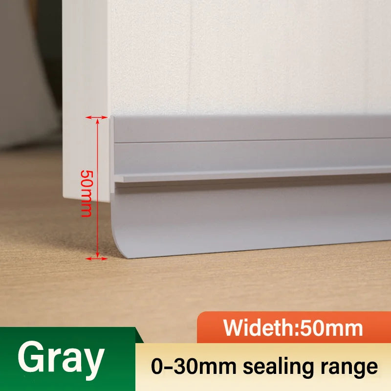 Self-Adhesive Thickened Door Bottom Sealing Strip Thermal Insulation Door Weatherstrip Anti-cold Window Draft Stopper Tape