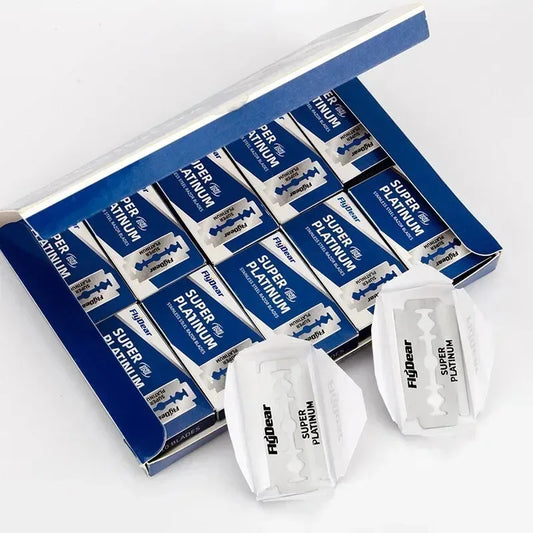 Double-Edge Razor Blades — 10–100 Pack Options