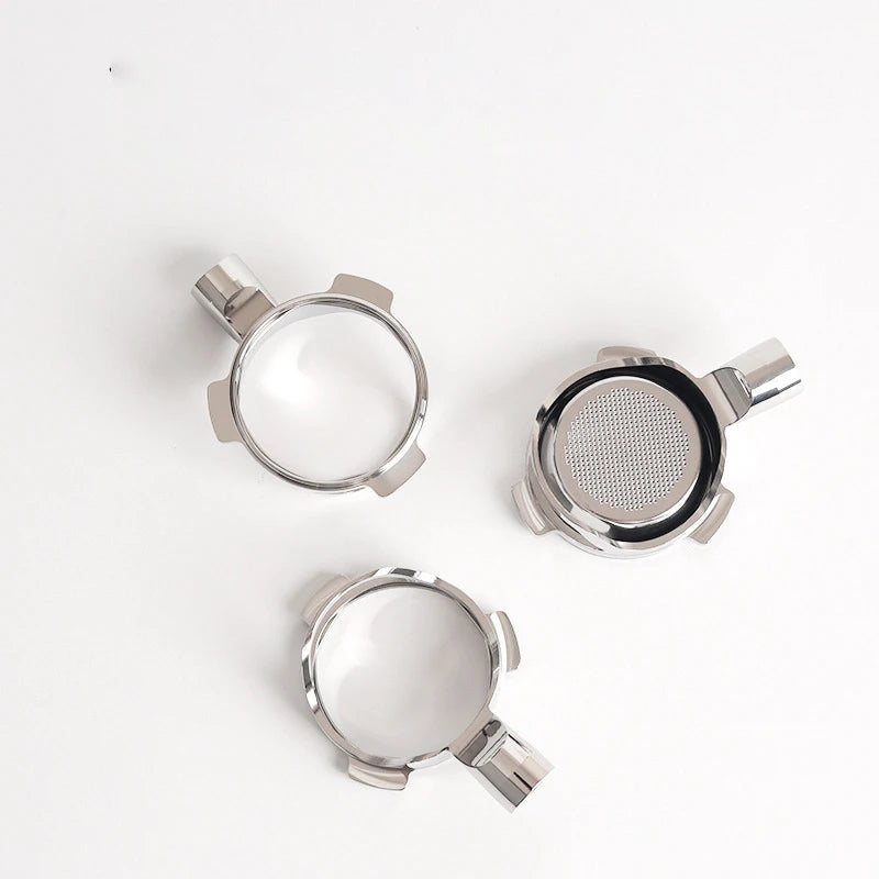 54mm 3ear Bottomless Hollow Portafilter for Breville 878/875/870/880 Stainless Steel Espresso Coffee Filter Modification Handle
