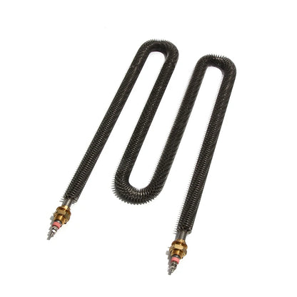 Finne Tubular Heating Element 201SS/304SS Radiator 220V 1500W 2000W 2500W 3000W 3500W Drying Oven Electric Heat Tube Dia. 12mm