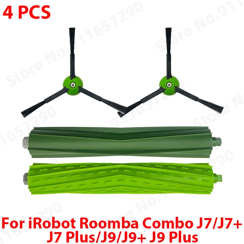 Main Side Brush Roller Mop Filters Dust Bag Spare Parts For IRobot Roomba Combo J7/J7+ J7 Plus/J9/J9+ J9 Plus Accessories