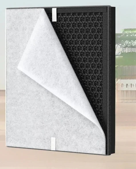 Replacement Filter For MOOKA PR1 Air Purifier - True HEPA Captures 99.97% Dust Pollen Smoke Pet Dander