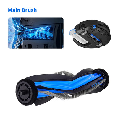 Main Brush For ECOVACS T80S Pro / T80S / X9 Pro / X11 PRO OMNI / T50 MAX Robot Vacuum Parts Roller Brush Accessories