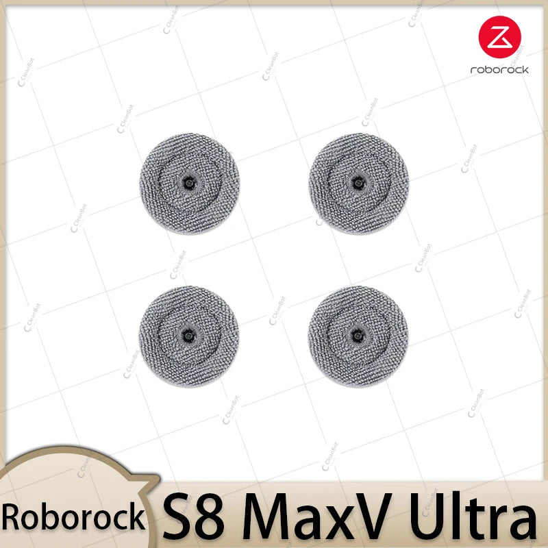 Compatible with Roborock S8 MaxV Ultra Robot Vacuum Parts Main Roller Side Brush Hepa Filter Mop Pad Cloth Dust Bag Accessories