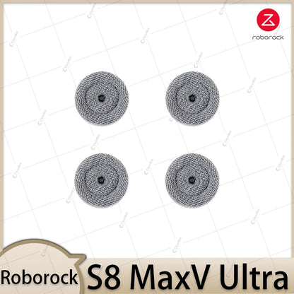 Compatible with Roborock S8 MaxV Ultra Robot Vacuum Parts Main Roller Side Brush Hepa Filter Mop Pad Cloth Dust Bag Accessories