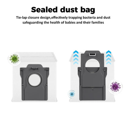 For Dreame L10s Pro Ultra Heat/L10s Ultra Gen 2/X30 Ultra/Mova E30 Ultra Vacuum Cleaner Main Roller Brush Filter Mop Dust Bag