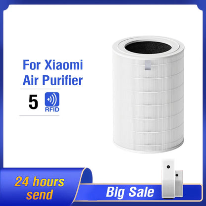 Compatible with Xiaomi 5 Filter Replacement Filter for Xiaomi Mi Mijia Air Purifier 5