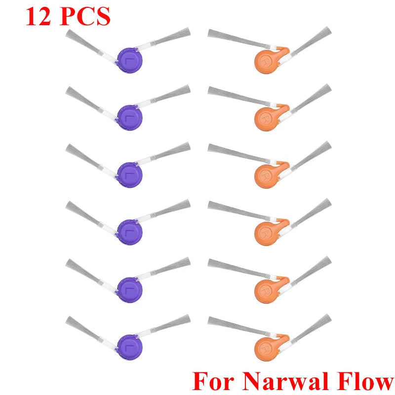 Replacement For Narwal Flow Vacuum Accessories Main Roller Side Brush Hepa Filter Mop Cloth Pads Dust Bag Spare Part