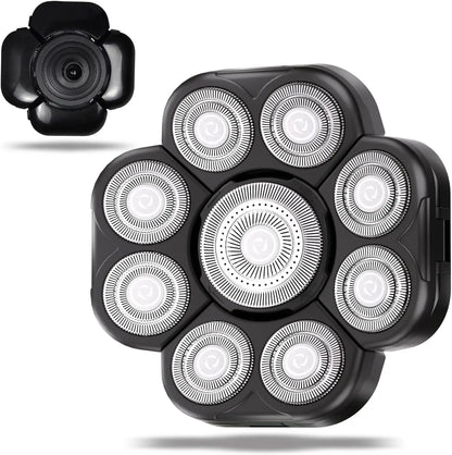 Replacement Head Shaver Replacement Blades, Bald Men Stainless Steel Rotary Blades for Electric Head Razor