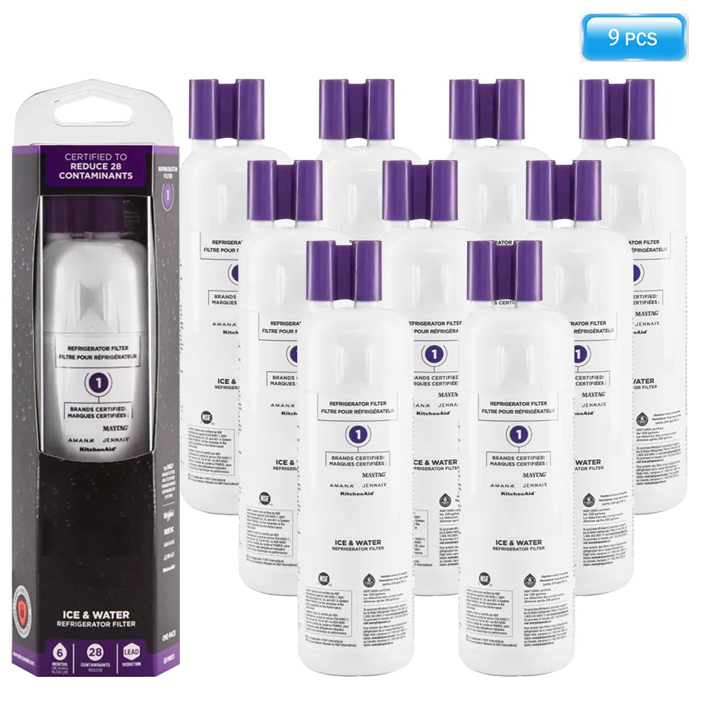 Replacement Refrigerator Water Filter Compatible with Whirlpool EDR1RXD1 / W10295370A / 9081 / P8RFWB2L / P4RFWB