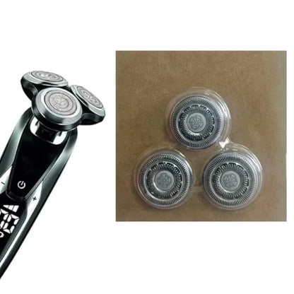 3-Pieces SH90 Shaver Replacement Heads Compatible with Philips Norelco Series S9000 RQ12 Shavers Blade Head