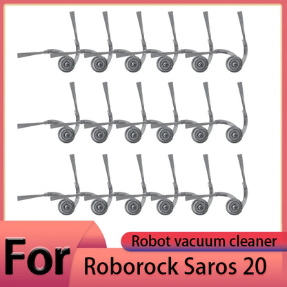 Compatible with Roborock Saros 20 Robot Vacuum Cleaner Accessories Main Brush Side Brush HEPA Filter Mop Cloths Dust Bag Spare Parts