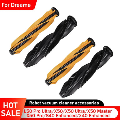 Main Brush For Dreame L50 Pro Ultra/X50/X50 Ultra/X50 Master/X50 Pro/S40 Enhanced/X40 Enhanced Vacuum Roller Brush Accessories