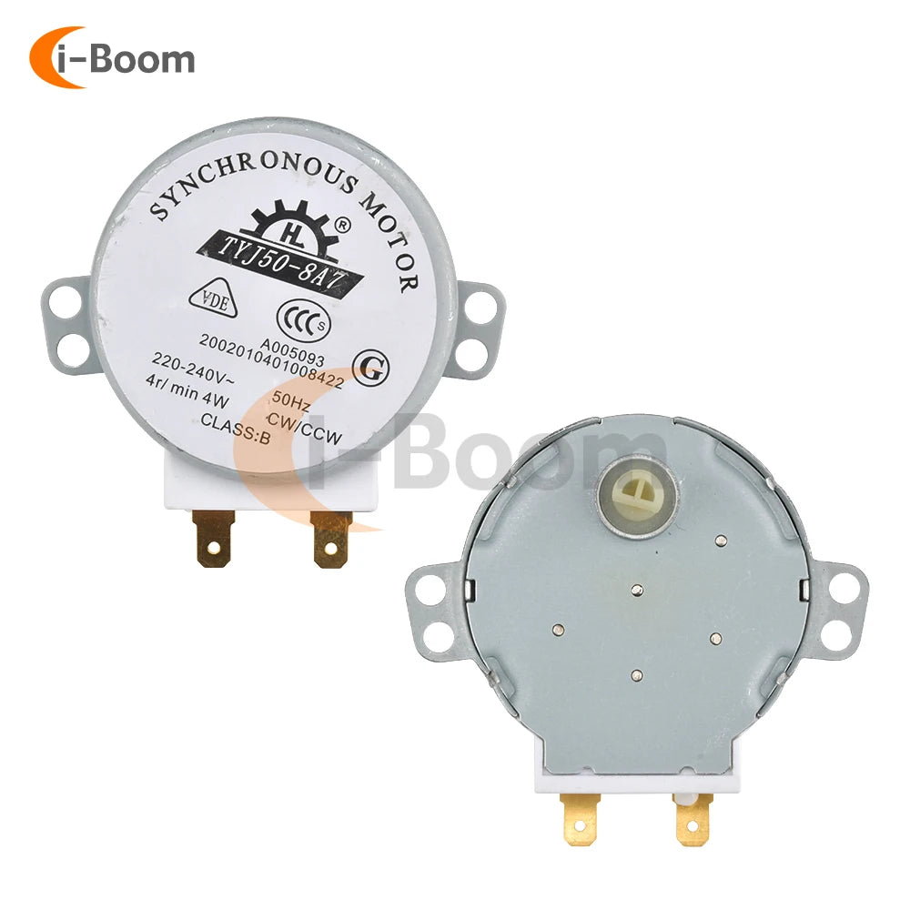 TYJ50-8A7 AC 220V Brushless Motor Non Directional Synchronous Motor CW/CCW Motor For Microwave Turntable Glass Tray