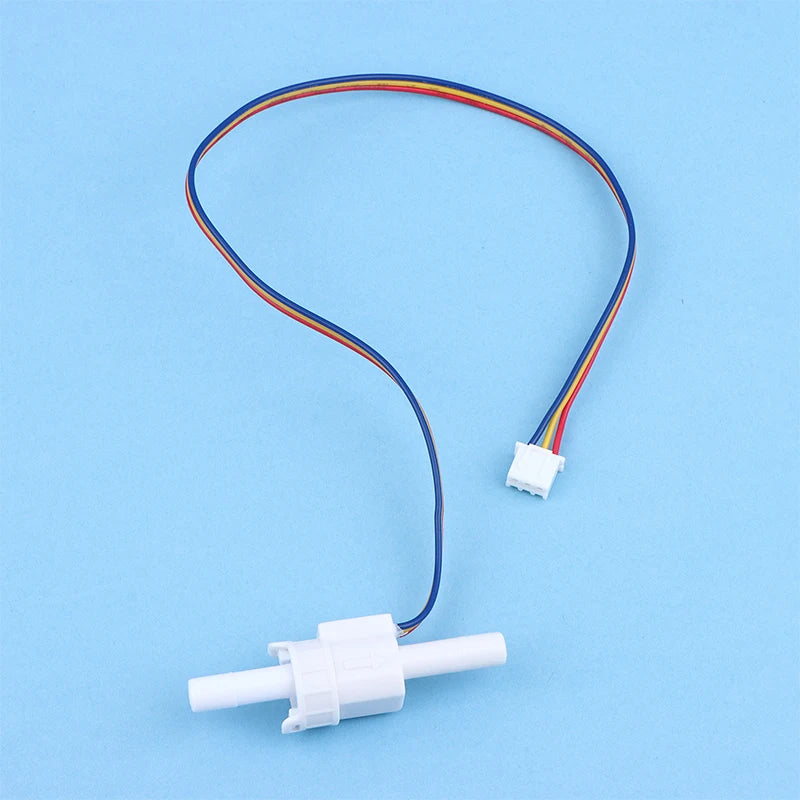 Water Flow Meter G1/4 DN8 Fluid Counter Sensor for Water Purifier Coffee Machine Filtration System Measuring Tool