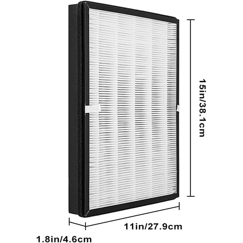 For TaoTronics TT-AP003 Replacement Filter, with Activated Carbon, White