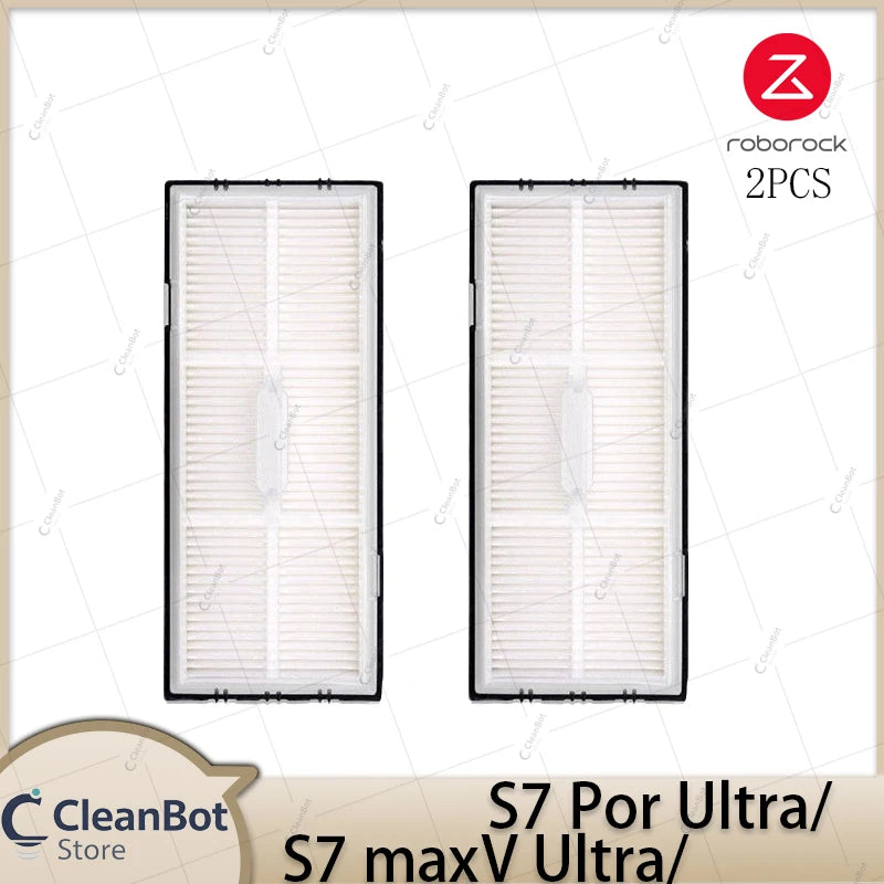 Compatible with Roborock S7 MaxV Ultra/S7 Pro Ultra Robot Vacuum Cleaner Accessories Main Brush Side Brush HEPA Filter Mop Cloths Spare Parts