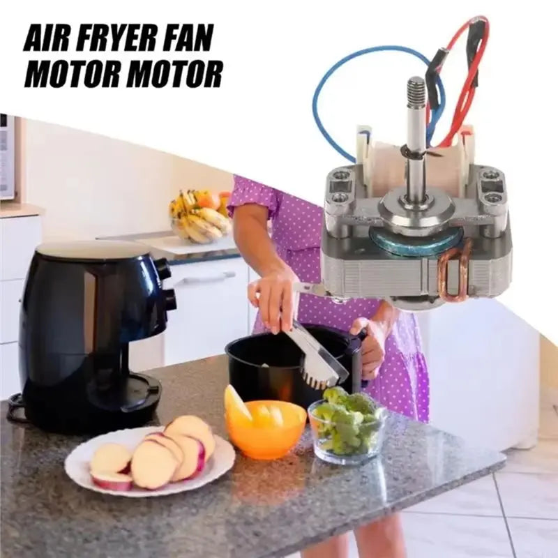 B06B-Air Fryers 2W 220V 2200R/Min Fan Motor Replacement Part Refrigerator Oven Microwave Fan Shaded Poles Motor Access
