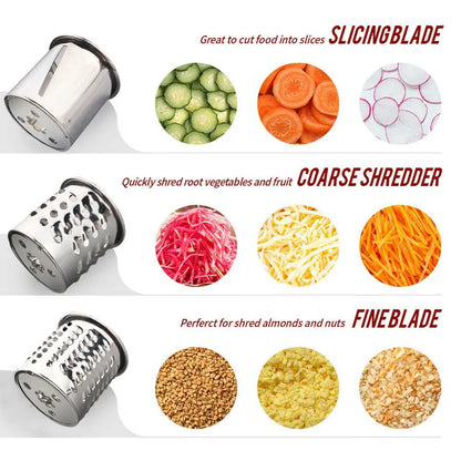 3-In-1 Stainless Steel Slicer/Shredder Attachment For KitchenAid Stand Mixer, Salad Machine Vegetable Slicer Maker Shredder Accessories