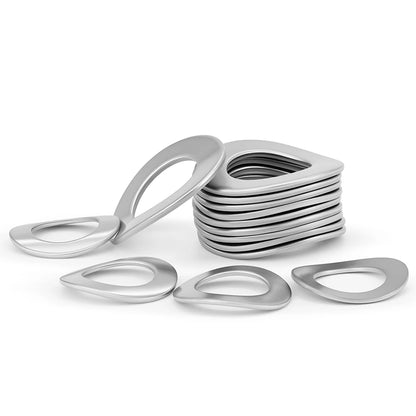 304 Stainless Steel Curved Washers Wave Spring Washer M3 M4 M5 M6 M8 M10-M51