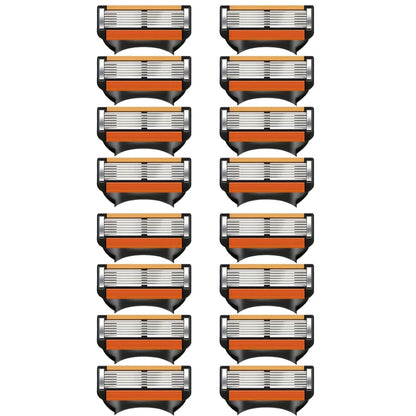 Six-Layer Replacement Razor Cartridges