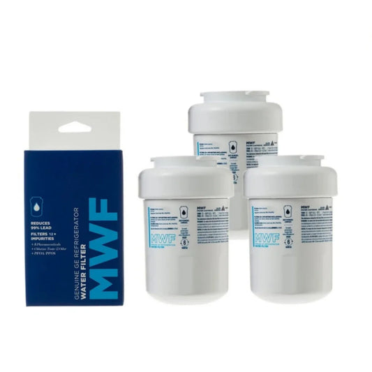 Replacement Refrigerator Water Filter Compatible with GE MWFP / MWFA / MWFAP / MWFINT / GWF06 — Model Options