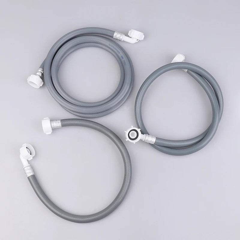 **Washing Machine Dishwasher Inlet Pipe Water Feed Fill Hose With 90 Degree Bend Water Inlet Connection Replacement Water Pipe