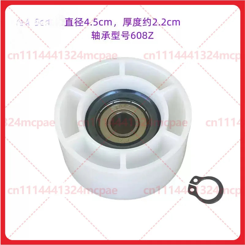Compatible with Bosch Siemens Tumble Dryer Belt Tensioner Pulley Motor Idler Wheel Plastic Roller 00632045 Replacement