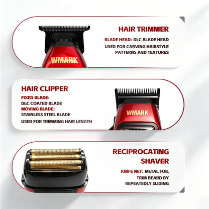 Hair Clipper, Trimmer & Shaver Kit — NG-X1 Reference