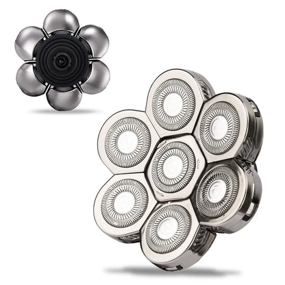 Replacement Head Shaver Replacement Blades, Bald Men Stainless Steel Rotary Blades for Electric Head Razor