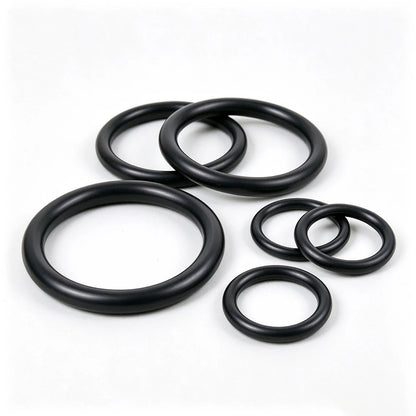 20 Pieces of Black Nitrile Rubber NBR O-Ring Kit CS 2mm Outer Diameter 5-50mm, Instrument Ring