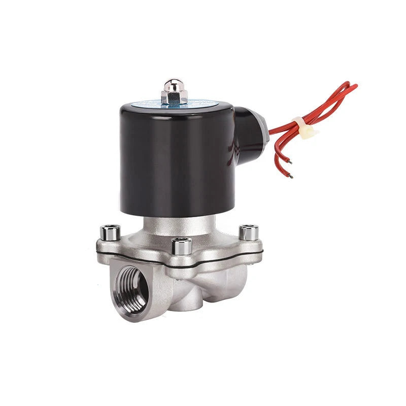 3/8'' 1/2" 3/4" 1" 2" Normally Closed DN10-DN50 Stainless Steel Solenoid Valve 24V 12V 220V 110V