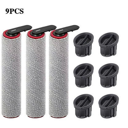 For Mova X4 Pro / MOVA X4 Plus Wet Dry Vacuum Cleaner Accessories Brush Roller And HEPA Filter Replacement Spare Parts