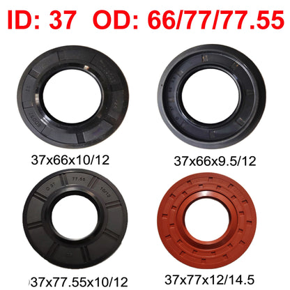 1PC Drum Washing Machine Water Oil Seal Repair 37x66x10/12 37x66x9.5/12 37x77.55x10/12 37x77x12/14.5