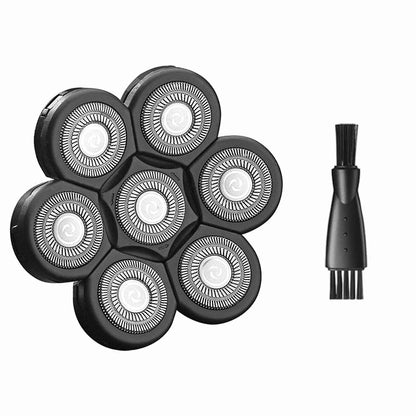 7D Electric Shavers Replacement Heads Bald Replacement Heads Razor Blades for Electric Razors Head Shaver Replacement