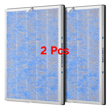 MSA3/MSA3S True HEPA Filter Replacement Compatible with Membrane Solutions MSA3 and MSA3S Air Purifier Upgraded 4-in-1 H13 True